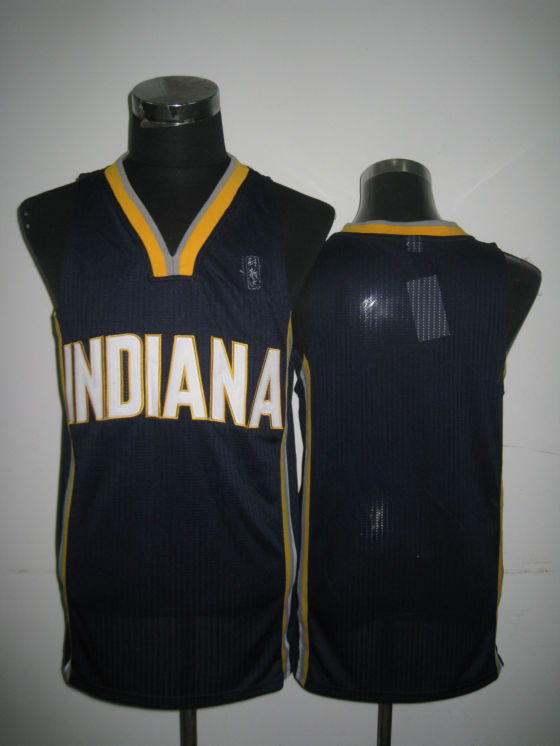 NBA Indiana Pacers Blank Authentic Blue Jersey